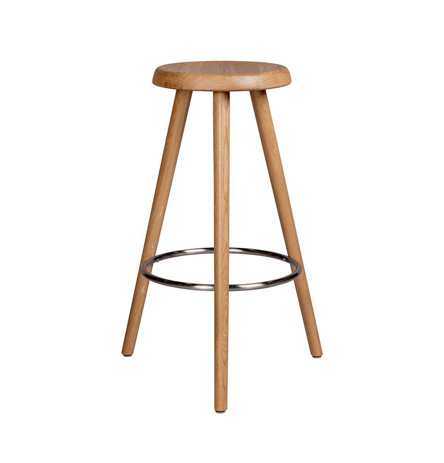 Massivholzbarhocker MSW