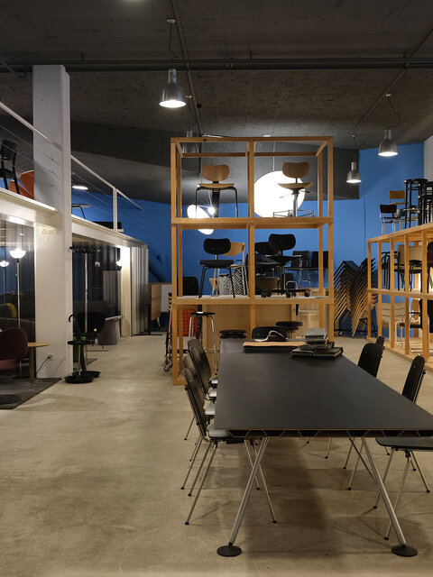 Neu gestalteter Ausstellungsraum